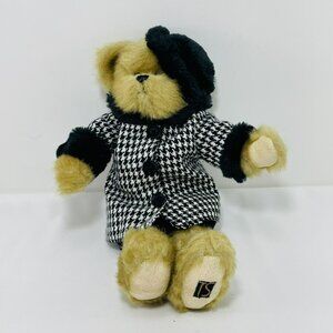 Trade Secret Audrey Bear Plush Toy Women Clothes Houndstooth Preppy Fashionista